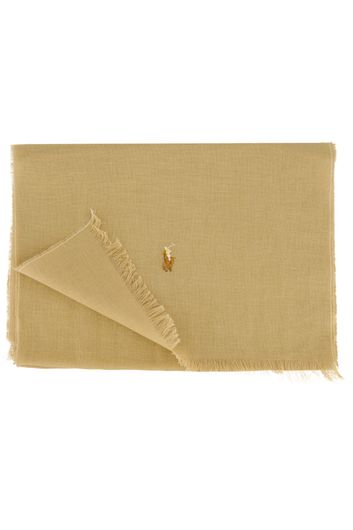 Polo ralph Lauren beige logo sjaal