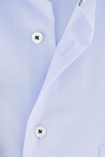 Eterna overhemd Comfort Fit lichtblauw katoen