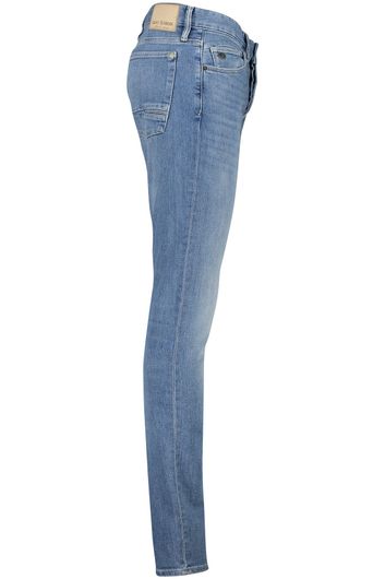 Cast Iron jeans Riser Slim blauw effen denim 5-p