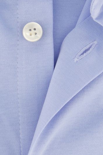 John Miller mouwlengte 7 overhemd slim fit lichtblauw