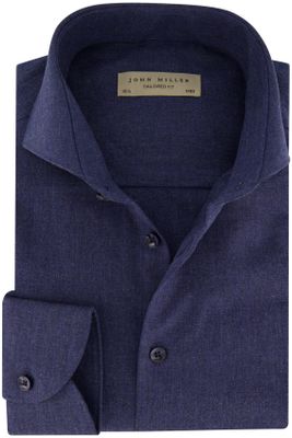 John Miller John Miller Overhemd donkerblauw tailored fit