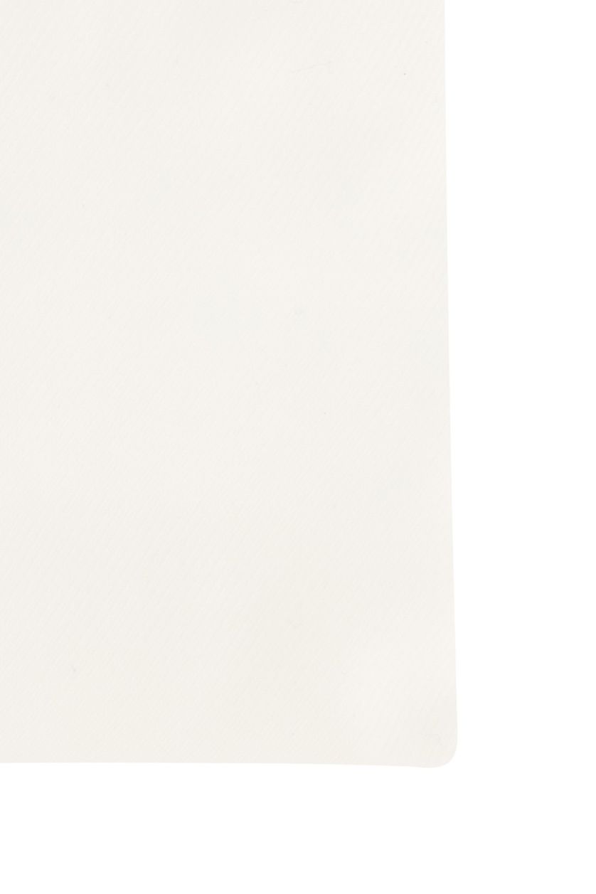 Ledub overhemd mouwlengte 7 katoen Modern Fit wit