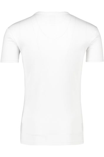 Alan Red t-shirt katoen wit slim fit ronde hals