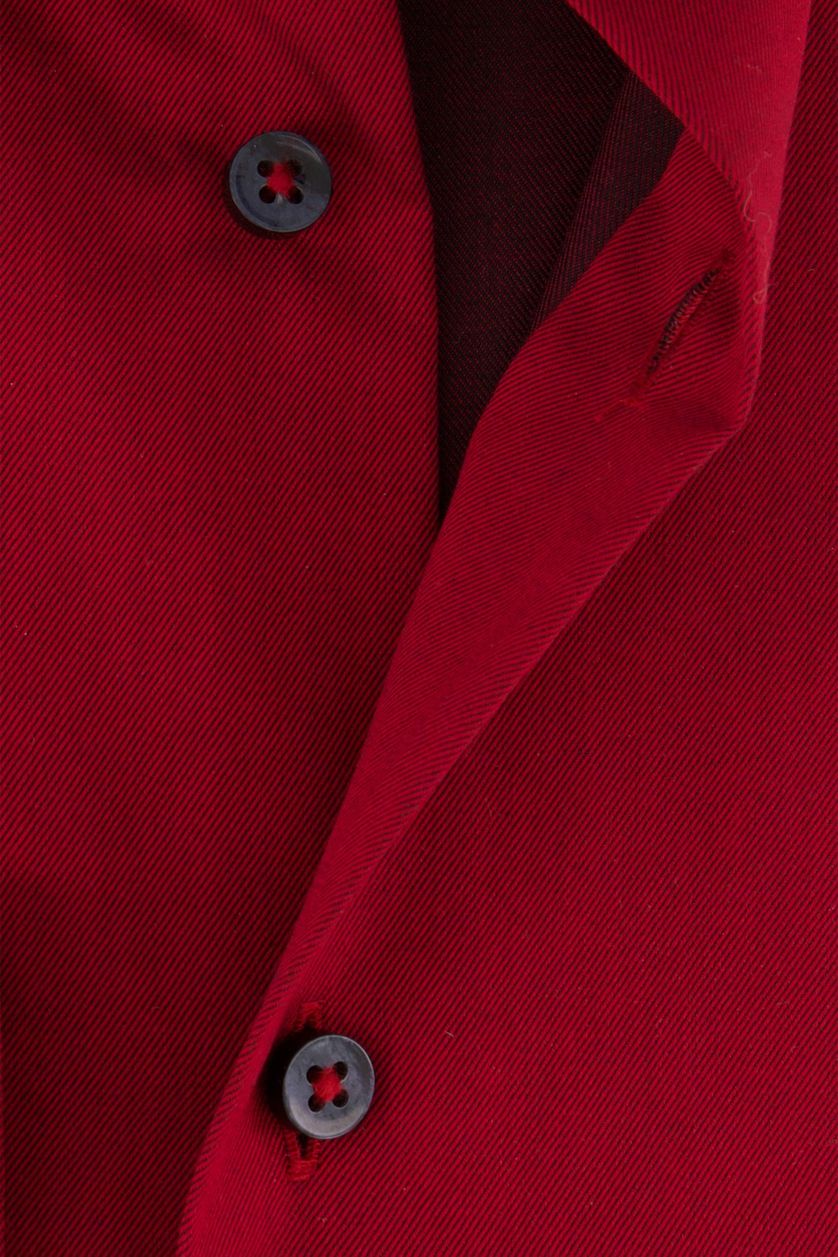 Eterna business overhemd Comfort Fit rood katoen
