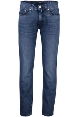 Pierre Cardin Katoenen Pierre Cardin modern fit jeans effen blauw