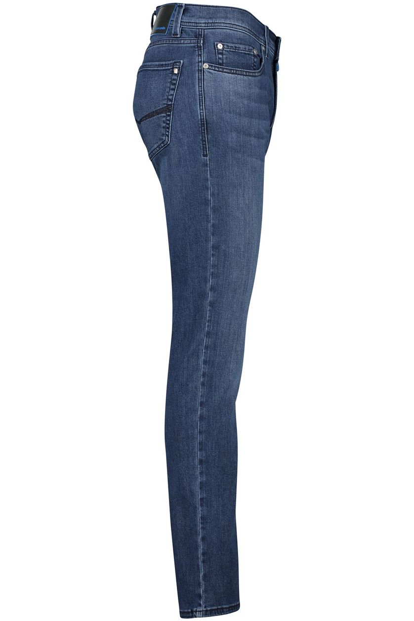 Pierre Cardin modern fit jeans blauw effen katoen