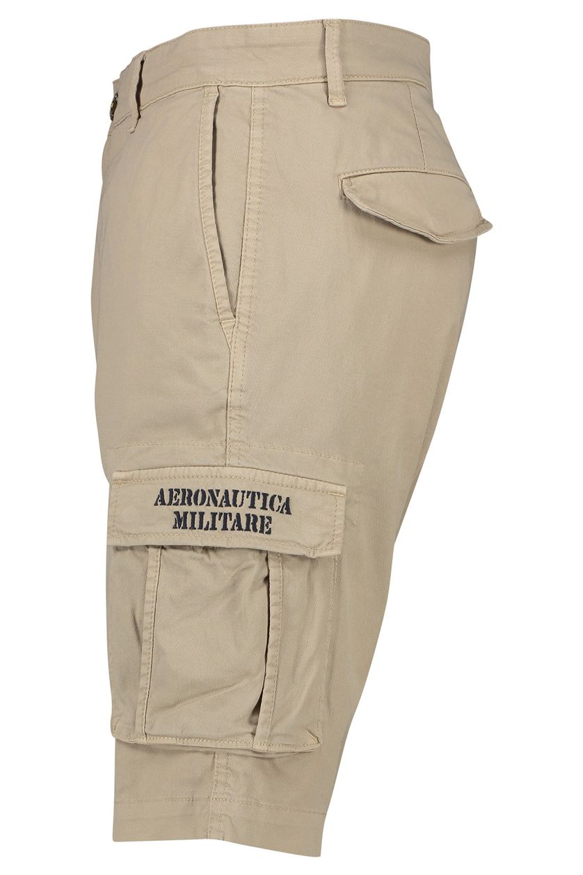 Aeronautica Militare beige korte broek