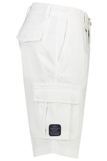 Aeronautica Militare korte broek wit katoen