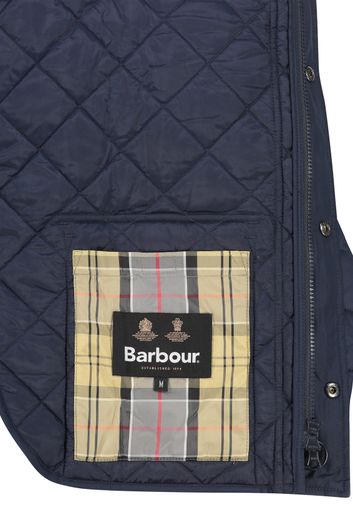 Barbour zomerjas donkerblauw normale fit 
