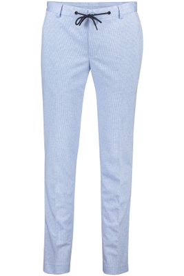 Blue Industry Blue Industry pantalon mix & match lichtblauw effen slim fit 