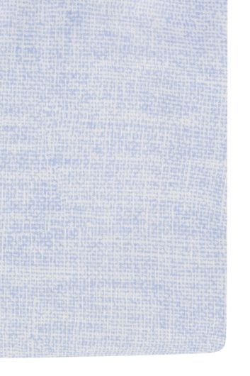 Blue Industry katoenen overhemd slim fit lichtblauw