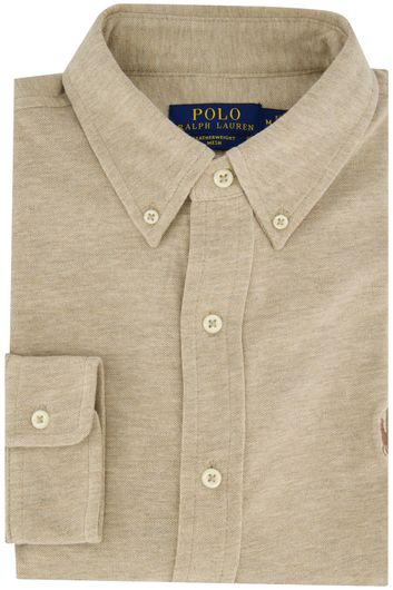 Polo Ralph Lauren overhemd beige katoen