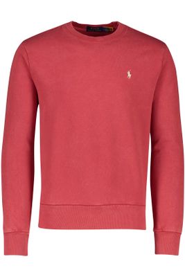 Polo Ralph Lauren Polo Ralph Lauren sweater normale fit ronde hals rood katoen