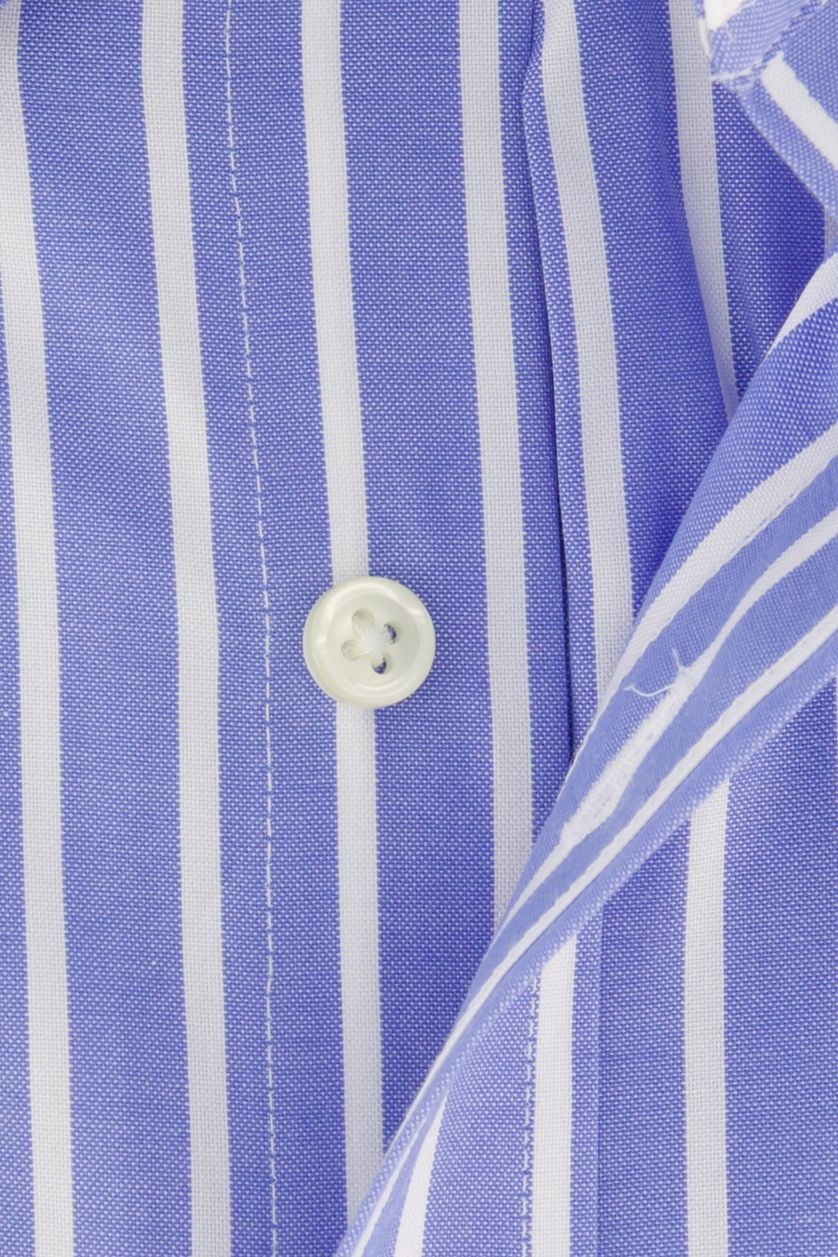 Polo Ralph Lauren business overhemd normale fit blauw gestreept katoen