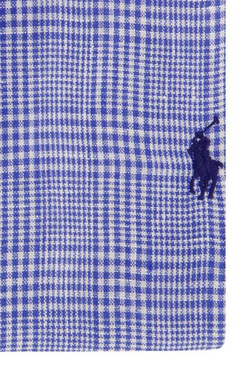 Polo Ralph Lauren overhemd blauw wit geruit