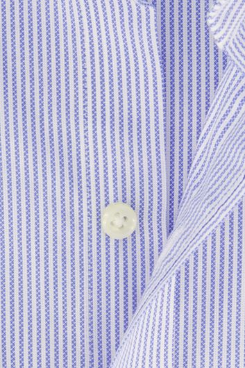 Polo Ralph Lauren lichtblauw gestreepte overhemd slim fit katoen
