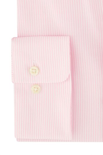 Polo Ralph Lauren roze gestreept overhemd slim fit katoen