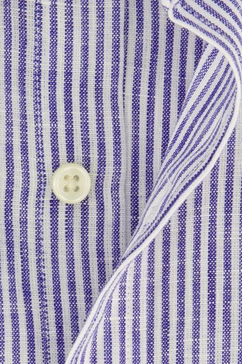 Polo Ralph Lauren overhemd slim fit blauw wit gestreept