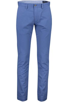 Polo Ralph Lauren Polo Ralph Lauren blauwe katoenen broek slim stretch