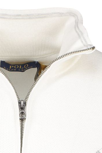 Polo Ralph Lauren katoenen trui half zip wit