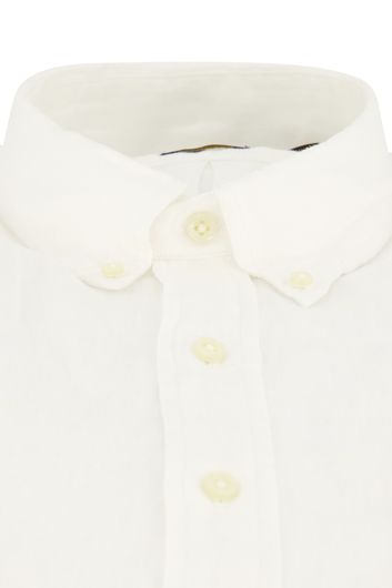 Polo Ralph Lauren overhemd korte mouw wit linnen