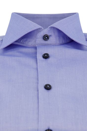 Ledub overhemd blauw modern fit