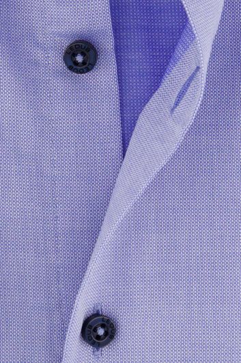 Ledub blauw overhemd modern fit