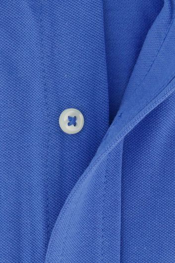 Polo Ralph Lauren casual overhemd korte mouw comfort fit blauw korte mouw