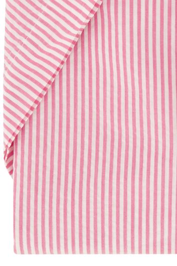 Polo Ralph Lauren casual overhemd korte mouw normale fit roze gestreept katoen