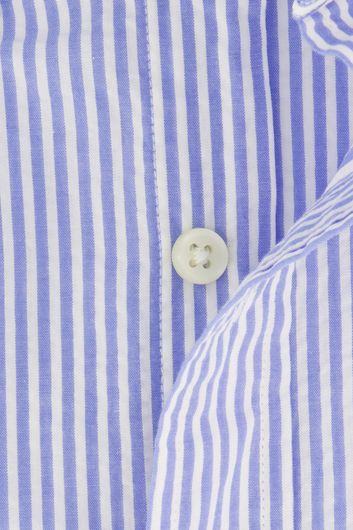 Polo Ralph Lauren overhemd korte mouw blauw wit