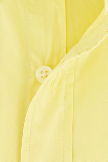 Polo Ralph Lauren casual overhemd normale fit geel effen katoen