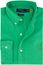 Polo Ralph Lauren casual overhemd slim fit groen effen katoen