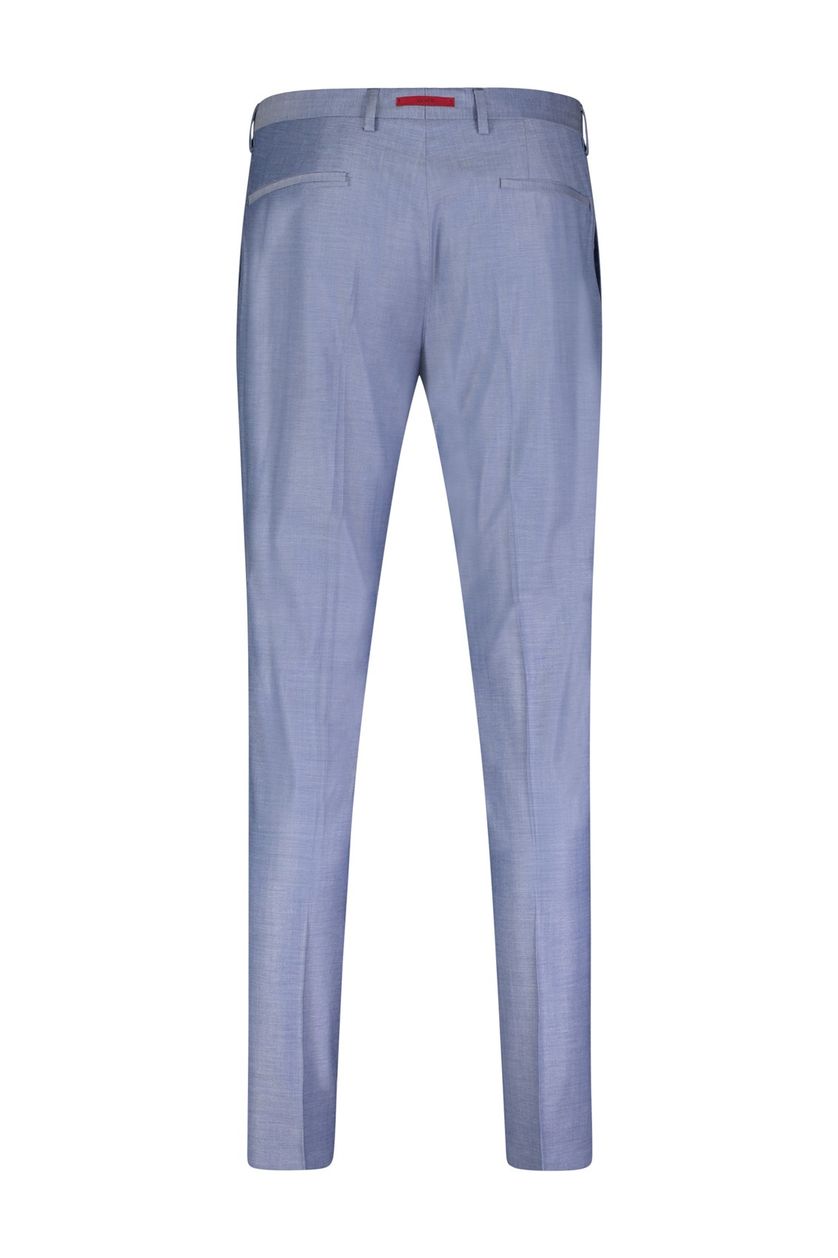 Roy Robson pantalon mix en match blauw slim fit gemêleerd wol 