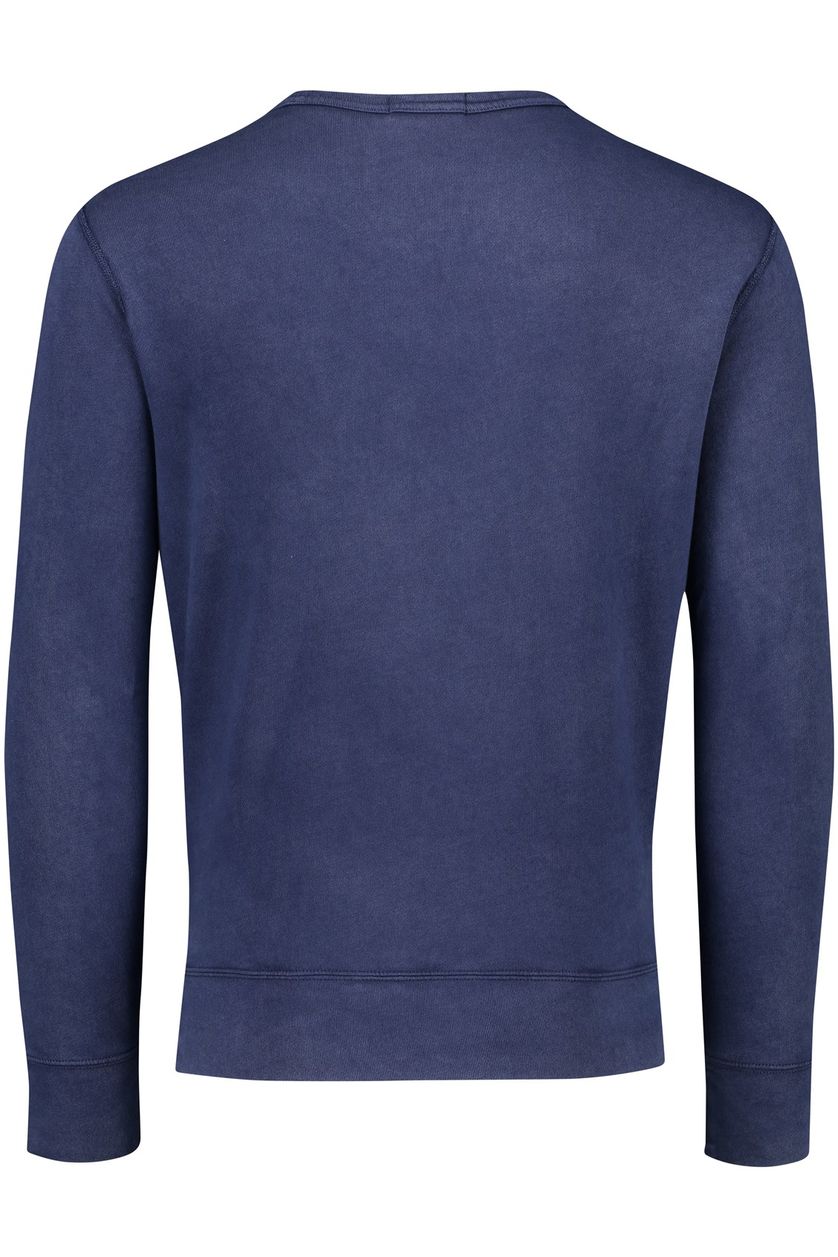 Polo Ralph Lauren sweater ronde hals donkerblauw katoen