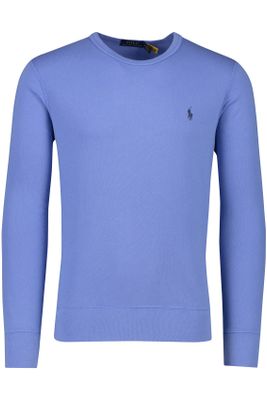 Polo Ralph Lauren Polo Ralph Lauren sweater ronde hals lichtblauw katoen