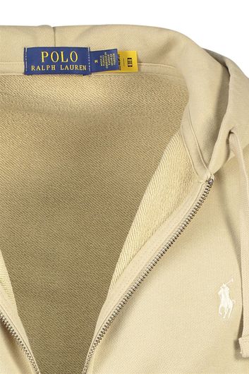 Polo Ralph Lauren  vest beige katoen capuchon