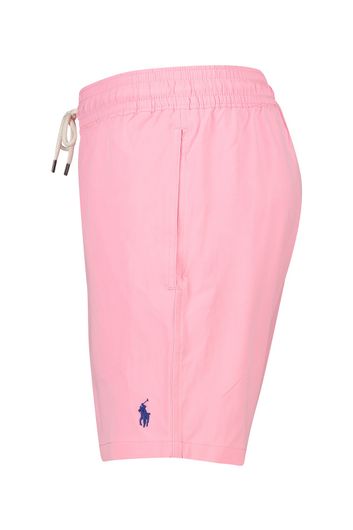 Polo Ralph Lauren zwembroek effen roze polyester