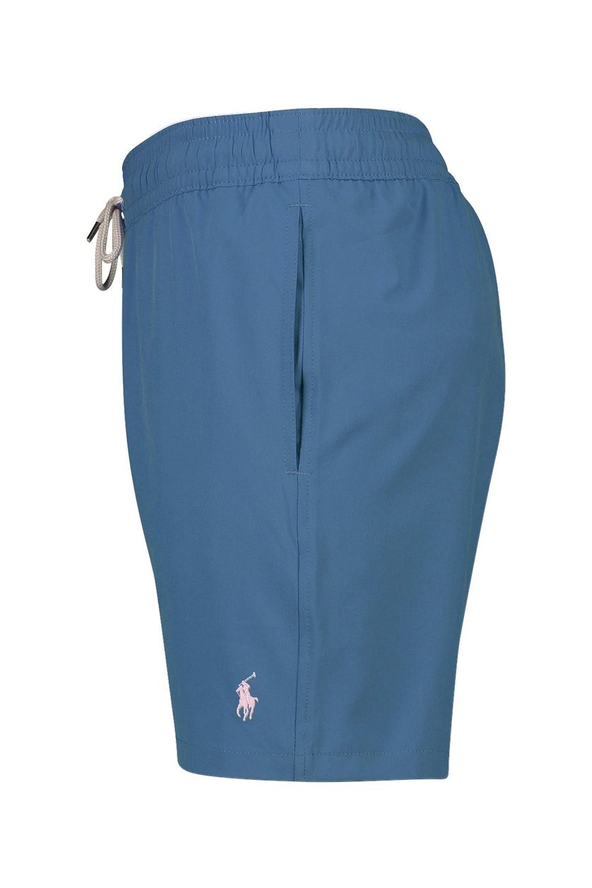 Polo Ralph Lauren polyester zwembroek blauw normale fit