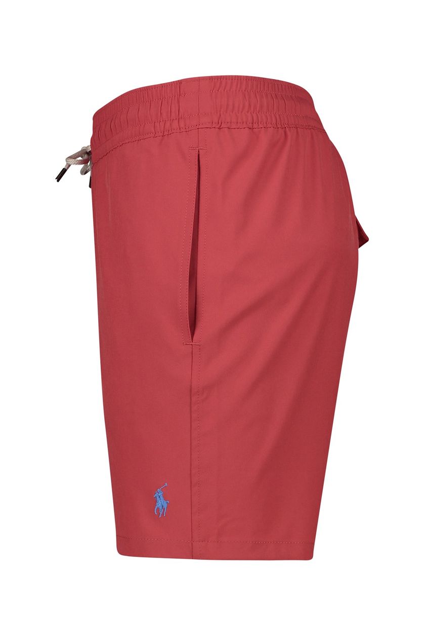 Polo Ralph Lauren polyester zwembroek effen rood