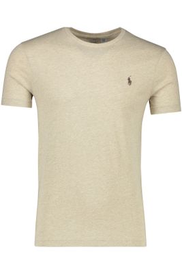 Polo Ralph Lauren Polo Ralph Lauren t-shirt beige ronde hals normale fit 100% katoen