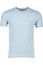 Polo Ralph Lauren t-shirt lichtblauw Custom Slim Fit ronde hals katoen