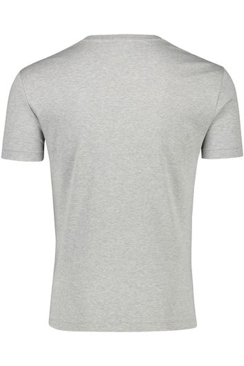 Polo Ralph Lauren t-shirt grijs custom slim fit met logo