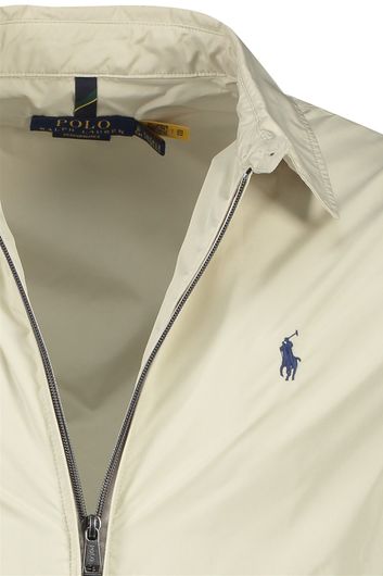 Polo Ralph Lauren zomerjas beige effen rits normale fit 