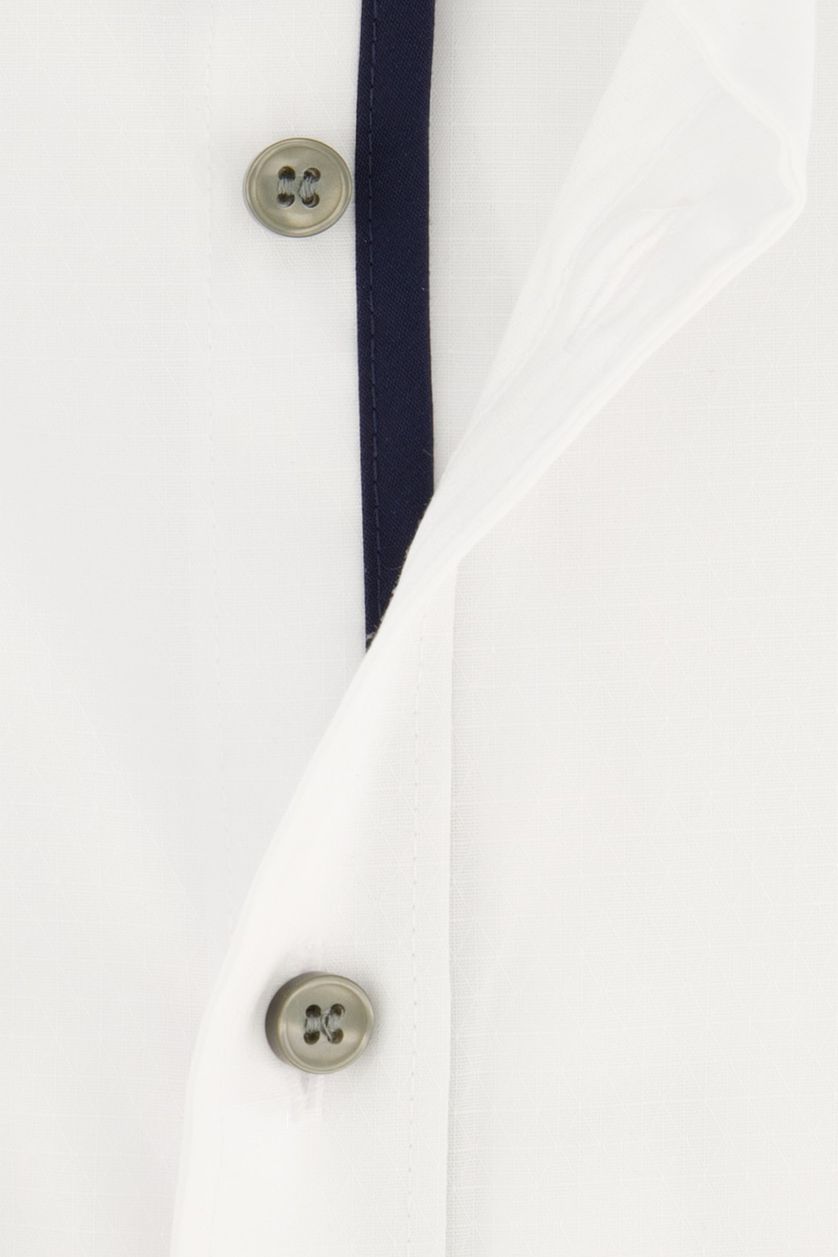 Olymp overhemd normale fit wit effen katoen