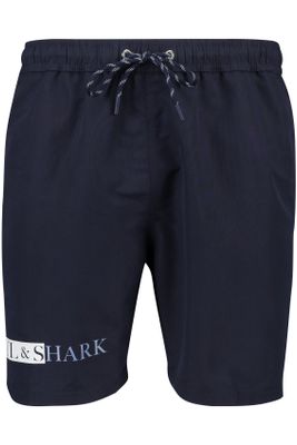 Paul & Shark Paul & Shark zwembroek donkerblauw met opdruk