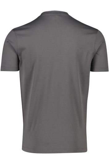 Paul & Shark t-shirt grijs katoen logo