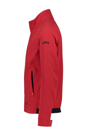 Paul & Shark zomerjas wijde fit re-light shell rood waterdicht