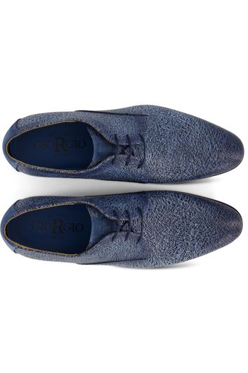 Giorgio schoenen blauw leer