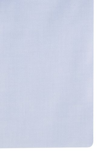 Modern fit Eterna overhemd mouwlengte 7 lichtblauw katoen