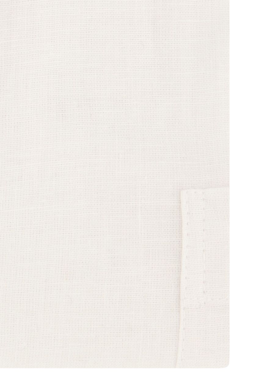 Eden Valley casual overhemd korte mouw wijde fit effen wit